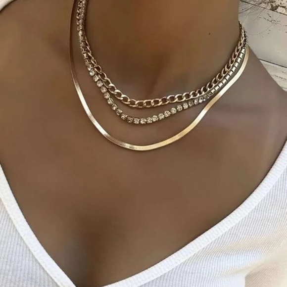 mam262 Jewelry - Beautiful Layered Gold Chain